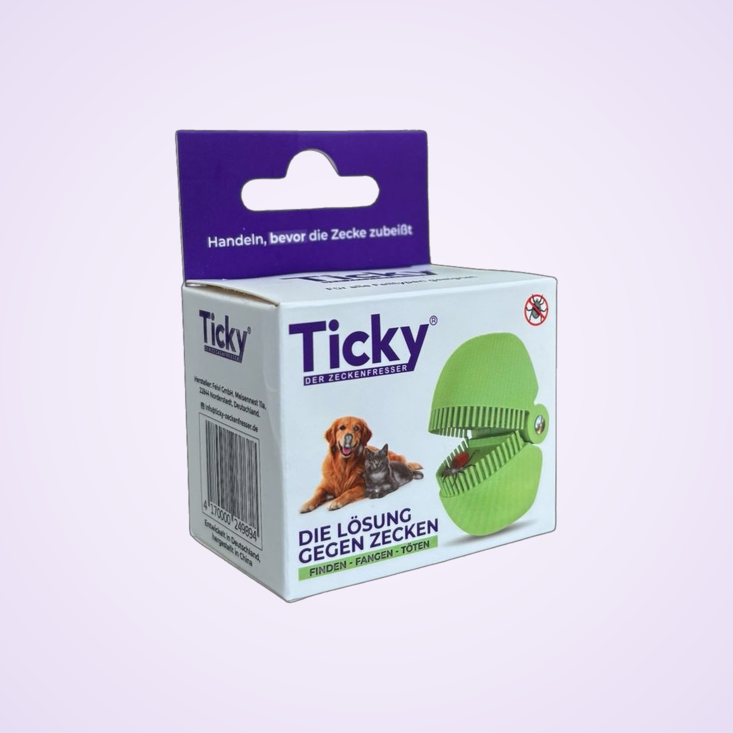 Ticky - der Zeckenfresser: die Lösung gegen Zecken